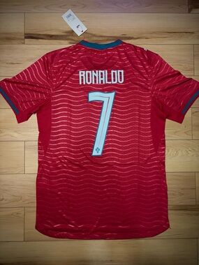 Cristiano Ronaldo #7 Portugal World Cup Home Jersey Size M